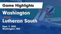 Washington  vs Lutheran South   Game Highlights - Sept. 9, 2023