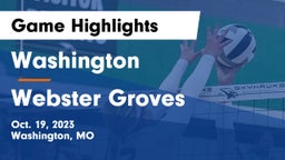 Washington  vs Webster Groves  Game Highlights - Oct. 19, 2023
