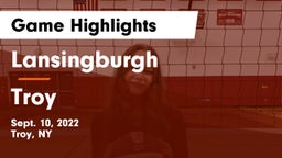 Lansingburgh  vs Troy  Game Highlights - Sept. 10, 2022