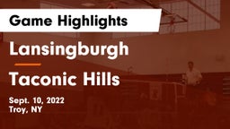 Lansingburgh  vs Taconic Hills  Game Highlights - Sept. 10, 2022