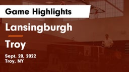 Lansingburgh  vs Troy  Game Highlights - Sept. 20, 2022