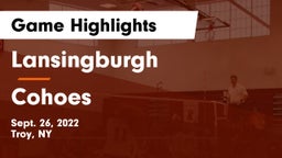 Lansingburgh  vs Cohoes Game Highlights - Sept. 26, 2022