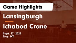Lansingburgh  vs Ichabod Crane Game Highlights - Sept. 27, 2022