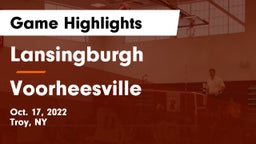 Lansingburgh  vs Voorheesville  Game Highlights - Oct. 17, 2022