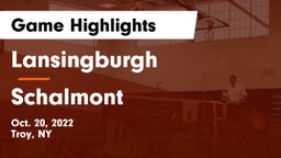 Lansingburgh  vs Schalmont Game Highlights - Oct. 20, 2022