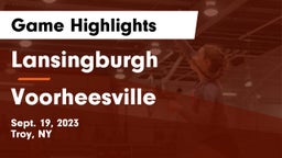 Lansingburgh  vs Voorheesville  Game Highlights - Sept. 19, 2023