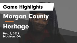 Morgan County  vs Heritage  Game Highlights - Dec. 3, 2021