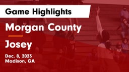 Morgan County  vs Josey  Game Highlights - Dec. 8, 2023