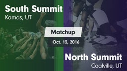 Matchup: South Summit vs. North Summit  2016