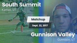 Matchup: South Summit vs. Gunnison Valley  2017