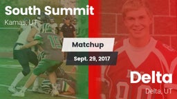 Matchup: South Summit vs. Delta  2017