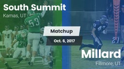 Matchup: South Summit vs. Millard  2017