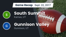 Recap: South Summit  vs. Gunnison Valley  2017