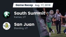 Recap: South Summit  vs. San Juan  2018