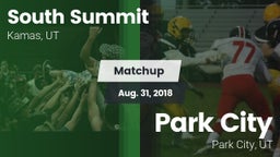 Matchup: South Summit vs. Park City  2018