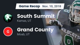 Recap: South Summit  vs. Grand County  2018