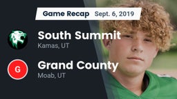 Recap: South Summit  vs. Grand County  2019