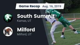 Recap: South Summit  vs. Milford  2019
