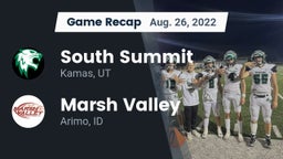 Recap: South Summit  vs. Marsh Valley  2022