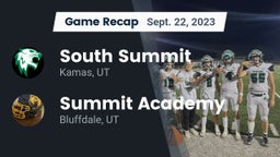 Recap: South Summit  vs. Summit Academy  2023