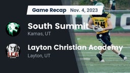 Recap: South Summit  vs. Layton Christian Academy  2023
