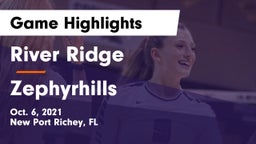 River Ridge  vs Zephyrhills  Game Highlights - Oct. 6, 2021