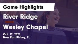 River Ridge  vs Wesley Chapel  Game Highlights - Oct. 19, 2021