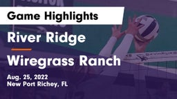 River Ridge  vs Wiregrass Ranch Game Highlights - Aug. 25, 2022
