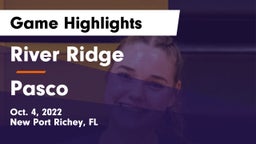River Ridge  vs Pasco  Game Highlights - Oct. 4, 2022