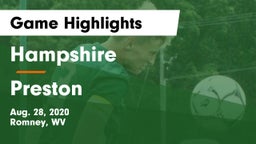 Hampshire  vs Preston  Game Highlights - Aug. 28, 2020