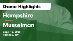 Hampshire  vs Musselman  Game Highlights - Sept. 12, 2020
