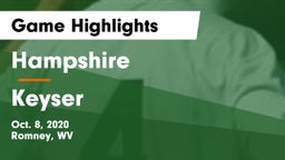 Hampshire  vs Keyser  Game Highlights - Oct. 8, 2020