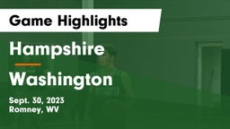 Hampshire  vs Washington  Game Highlights - Sept. 30, 2023