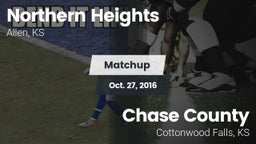 Matchup: Northern Heights vs. Chase County  2016