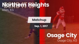 Matchup: Northern Heights vs. Osage City  2017