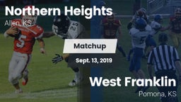 Matchup: Northern Heights vs. West Franklin  2019