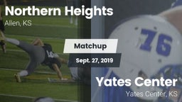 Matchup: Northern Heights vs. Yates Center  2019