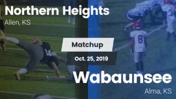 Matchup: Northern Heights vs. Wabaunsee  2019