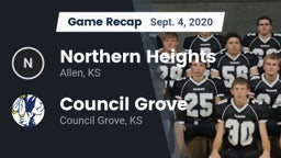 Recap: Northern Heights  vs. Council Grove  2020