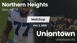 Matchup: Northern Heights vs. Uniontown  2020