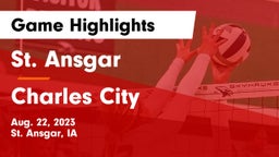St. Ansgar  vs Charles City  Game Highlights - Aug. 22, 2023