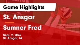 St. Ansgar  vs Sumner Fred Game Highlights - Sept. 2, 2023