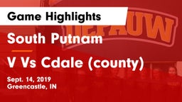 South Putnam  vs V Vs Cdale (county) Game Highlights - Sept. 14, 2019