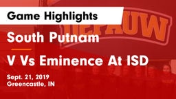 South Putnam  vs V Vs Eminence At ISD Game Highlights - Sept. 21, 2019