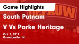 South Putnam  vs V Vs Parke Heritage Game Highlights - Oct. 7, 2019