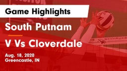 South Putnam  vs V Vs Cloverdale Game Highlights - Aug. 18, 2020