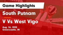 South Putnam  vs V Vs West Vigo Game Highlights - Aug. 26, 2020