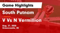 South Putnam  vs V Vs N Vermillion Game Highlights - Aug. 27, 2020