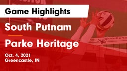 South Putnam  vs Parke Heritage  Game Highlights - Oct. 4, 2021