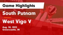 South Putnam  vs West Vigo V Game Highlights - Aug. 30, 2022
